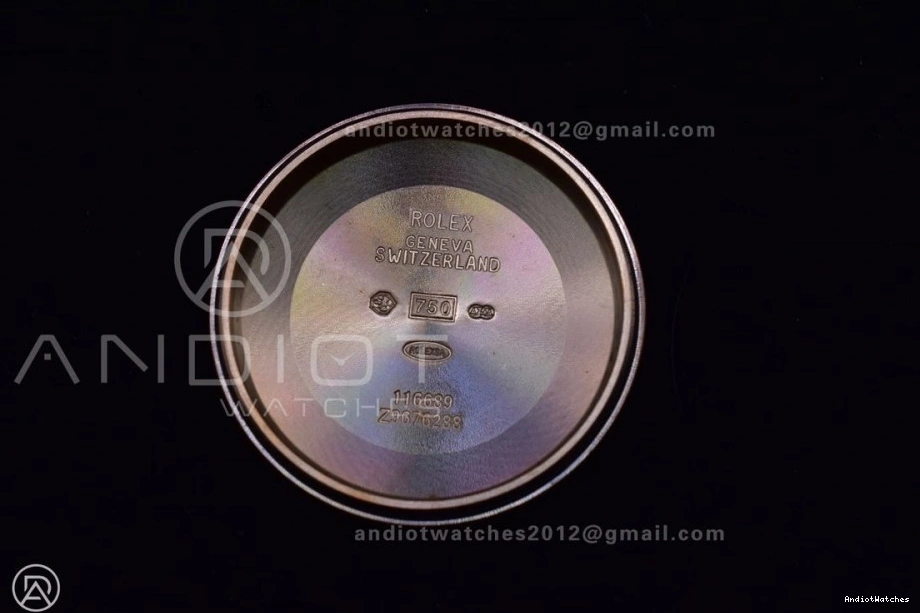 116685 YachtMaster RG on Edition Bracelet 1:1 II A Blue RG 1223 GMF Best TopPick Ceramic 1031